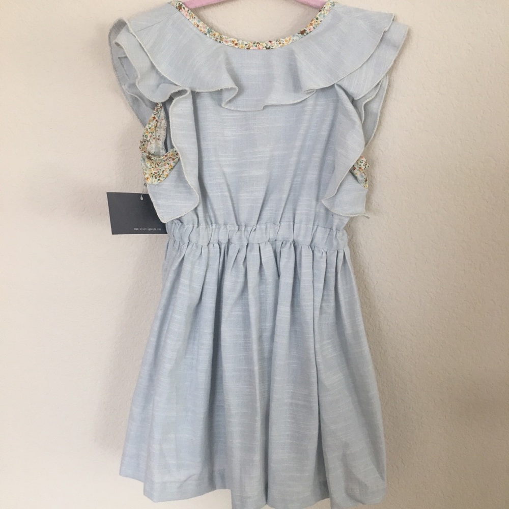 Blue dress